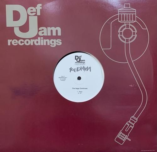 REDMAN / THE SAGA CONTINUES (2003 US ORIGINAL PROMOTIONAL ONLY RARE PRESS)(ͭ