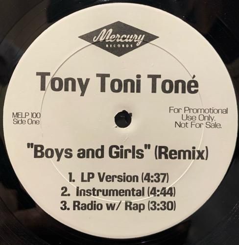Tony Toni Tone / Boys And Girls (Remix) (1997 US PROMO ONLY RARE)