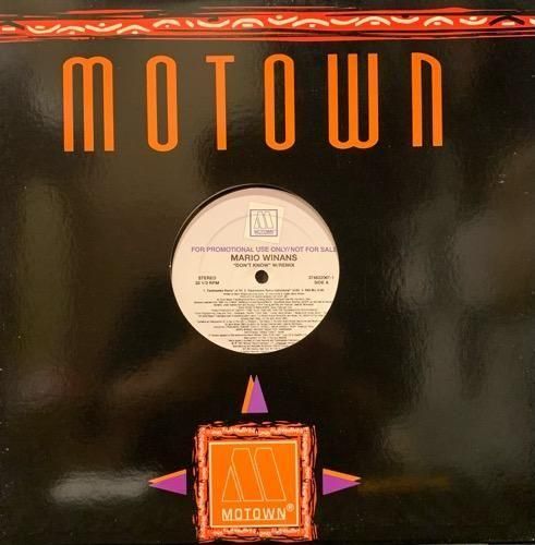 Mario Winans / Don't Know (1997 US PROMO ONLY)