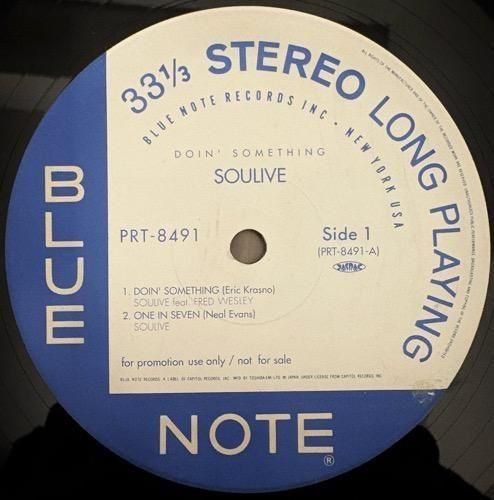 Soulive / Doin' Something (2001 JP PROMO ONLY RARE)