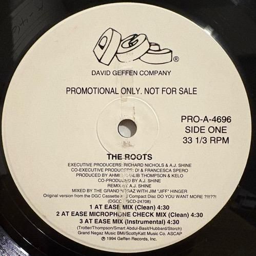 THE ROOTS / DISTORTION TO STATIC (REMIXES) (1994 US ORIGINAL VERY RARE PROMO ONLY)