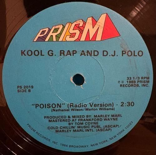 Kool G. Rap & D.J. Polo / Poison (1988 US ORIGINAL RARE) - SLASH