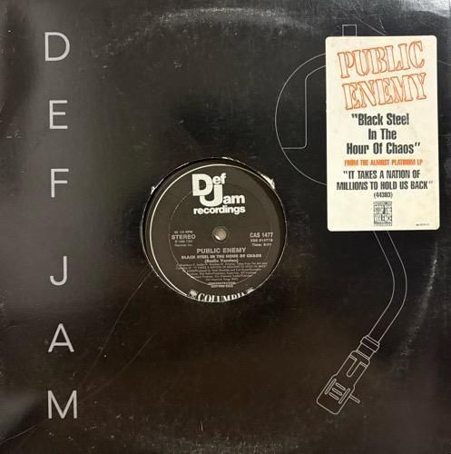 Public Enemy / Black Steel In The Hour Of Chaos (1988 US PROMO ONLY)