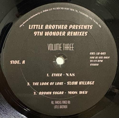 Little Brother Presents 9th Wonder / Remixes Vol. 3 (2002 US ORIGINAL)