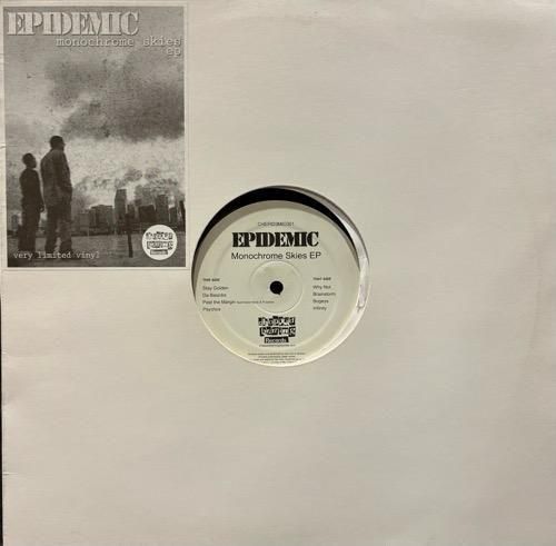Epidemic / Monochrome Skies EP (2013 UK ORIGINAL VERY RARE PRESS)