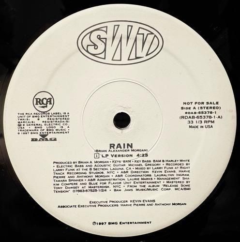 SWV / Rain (1997 US PROMO ONLY VERY RARE)
