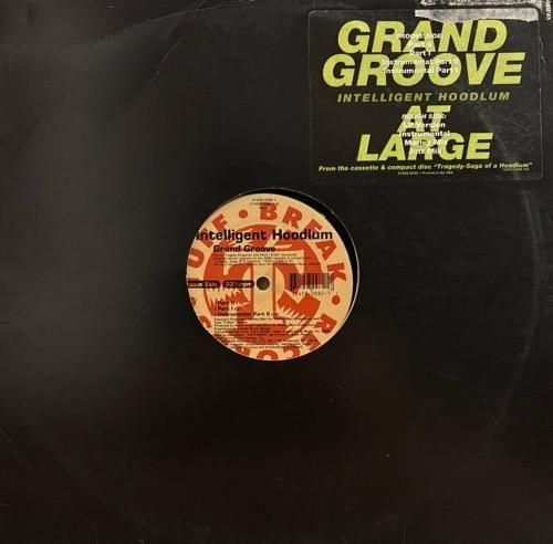 洋楽 Intelligent Hoodlum At Large / Grand Gro INTELLIGENT HOODLUM / GRAND GROOVE b/w AT LARGE (1993 US ORIGINAL