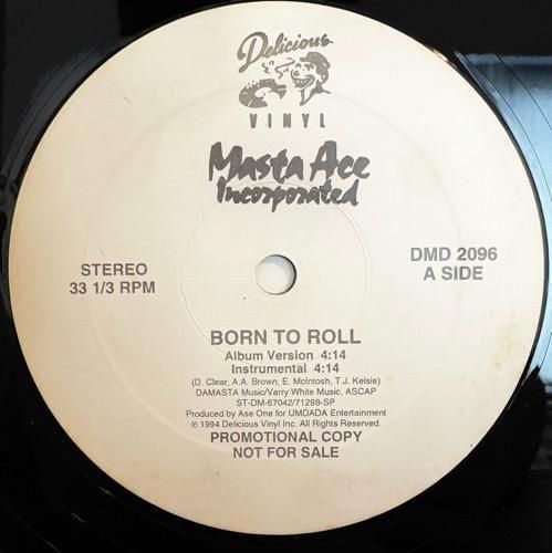 Masta Ace Incorporated / Born To Roll (1994 US PROMONLY RARE)(SRC)