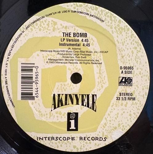 AKINYELE / THE BOMB (1993 US ORIGINAL)