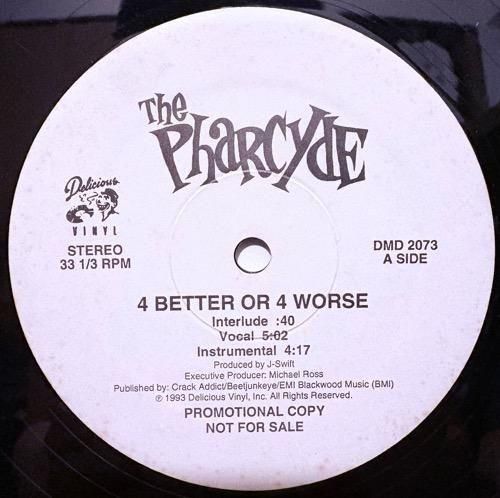 THE PHARCYDE / 4 BETTER OR 4 WORSE (1993 US ORIGINAL PROMOTIONAL ONLY RARE SRC)