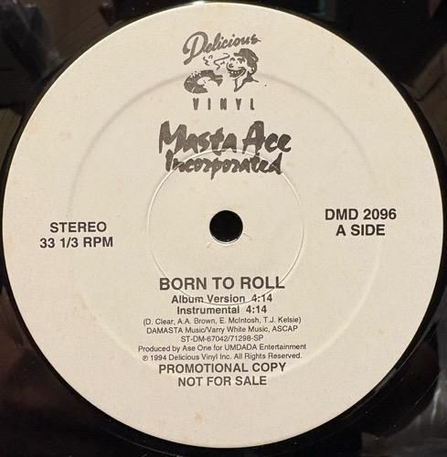 Masta Ace Incorporated / Born To Roll (1994 US PROMONLY RARE)(SRC)