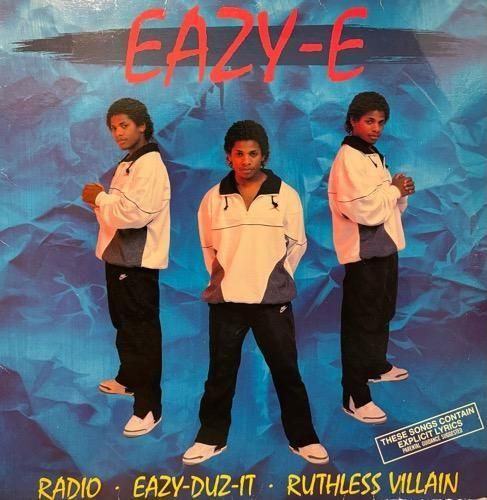EAZY-E / EAZY-DUZ-IT / RUTHLESS VILLAIN b/w RADIO(1988 US ORIGINAL)
