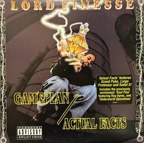LORD FINESSE / GAMEPLAN b/w ACTUAL FACTS (1996 US ORIGINAL)