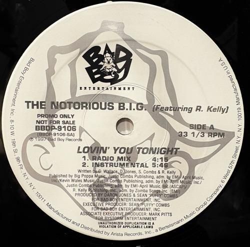 The Notorious B.I.G. /  Lovin' You Tonight (1997 US PROMO ONLY)