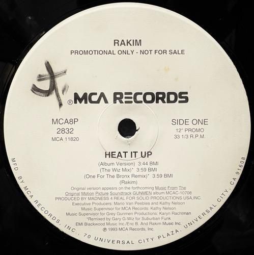 Rakim / Heat It Up (1993 US PROMO ONLY)