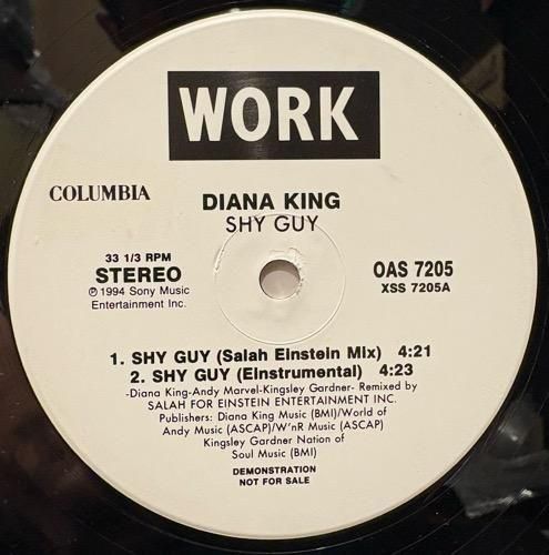 Diana King / Shy Guy (Salah Einstein Mix)(1994 US PROMO ONLY RARE)