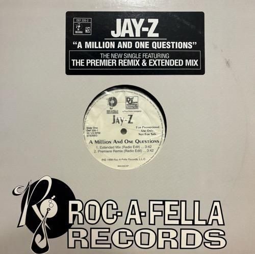 Jay-Z / A Million And One Questions (1998 US PROMO ONLY RARE)
