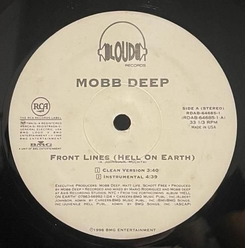 MOBB DEEP / FRONT LINES (HELL ON EARTH) (1996 US PROMO ONLY)