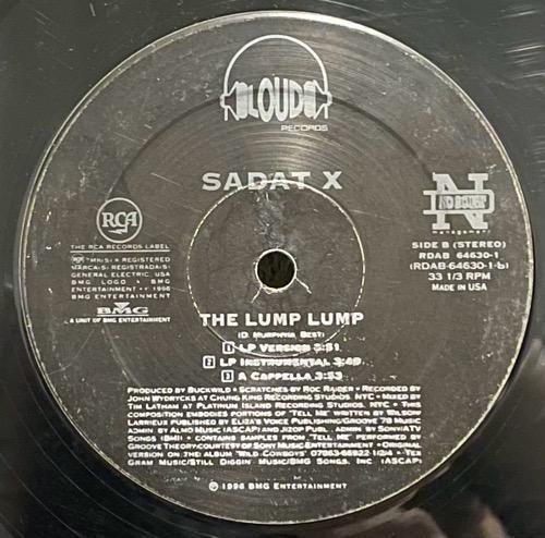SADAT X /THE LUMP LUMP (1996 US ORIGINAL PROMOTIONAL ONLY RARE )