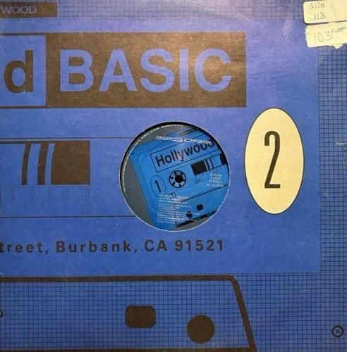 ORGANIZED KONFUSION / WALK INTO THE SUN b/w FUDGE PUDGE ( 1992 US ORIGINAL )(SRCͭ)
