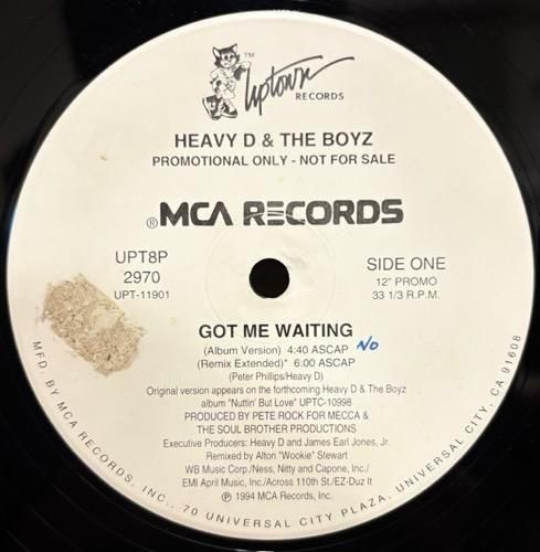 Heavy D. & The Boyz / Got Me Waiting (1994 US PROMO ONLY)