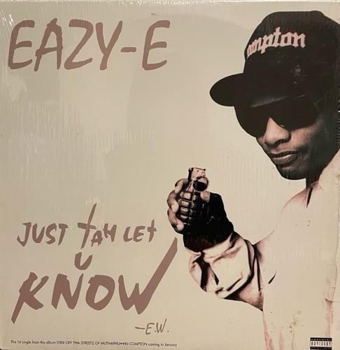 EAZY-E / JUST TAH LET U KNOW (1995 US ORIGINAL)