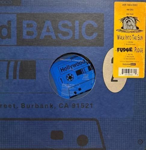 ORGANIZED KONFUSION / WALK INTO THE SUN b/w FUDGE PUDGE ( 1992 US ORIGINAL )(SRCͭ)