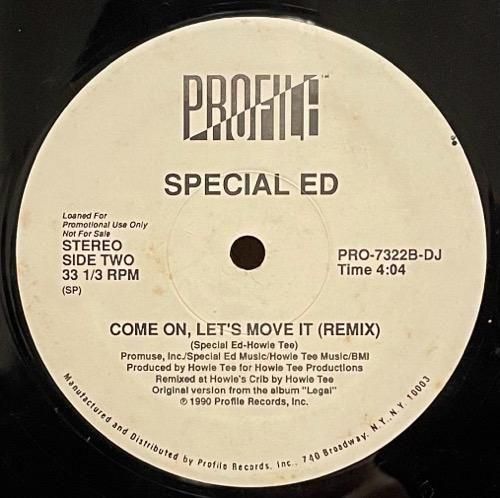 Special Ed / Come On, Let's Move It (1990 US ORIGINAL PROMO)