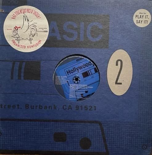ORGANIZED KONFUSION / WHO STOLE MY LAST PIECE OF CHICKEN? (1991 US ORIGINAL PROMO)SRC
