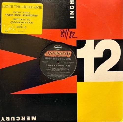JEMINI THE GIFTED ONE / FUNK SOUL SENSATION (REMIXES)(1995 US ORIGINAL PROMO ONLY RARE PRESS)