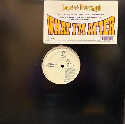 LORDS OF THE UNDERGROUND / WHAT I'M AFTER (1995 US ORIGINAL)