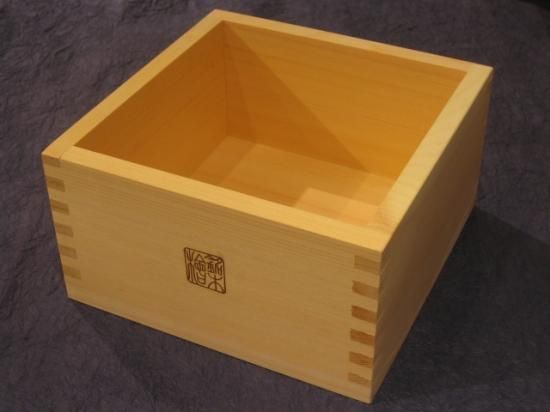 天然桧の枡 １升 ひのき
