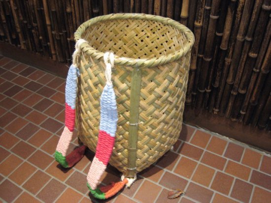 竹細工　背負い籠