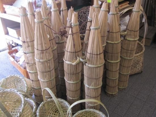 竹製ず(中)うなぎ 捕獲・仕掛け