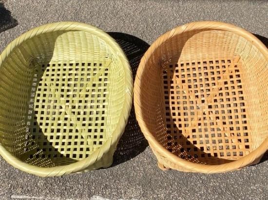 水切り竹かご 椀かご（新品未使用）直径横約34.5センチ縦約27高さ約18.5 水切り竹かご 椀かご（新品未使用）直径横約34.5センチ縦約27