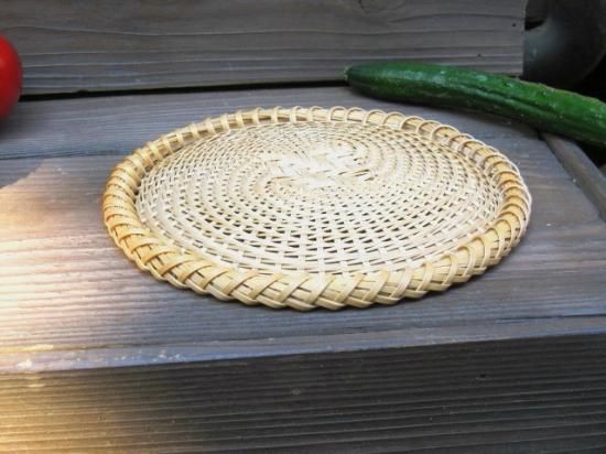 蕎麦ざる　手作り　６枚　シヤ−ビ−さん専用 あやざる（盆）6寸強 19cm 蕎麦ざる