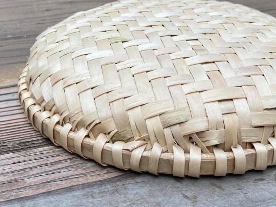 イタヤカエデ 盛り篭（小）平かご（順巻）