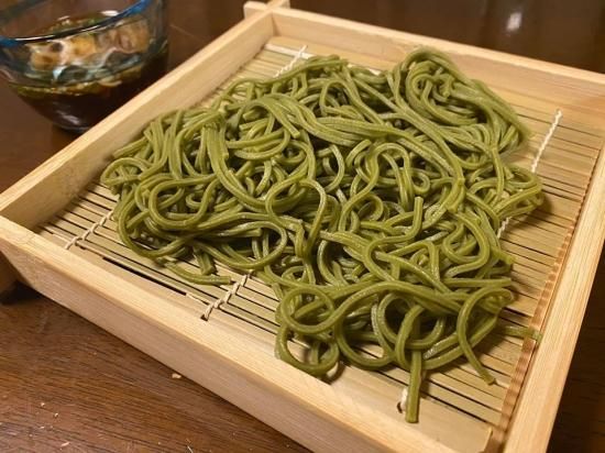 竹製そばセイロ（削ぎ）竹すだれ付
