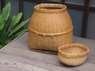 ちどり産業 和み丸竹かご | 家具・インテリア a.depeche(アデペシュ)