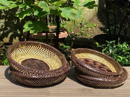 盛篭（ござ目）（竹製品） 盛篭（ござ目）（竹製品） 盛篭・盛りざるの通販ならシモジマ
