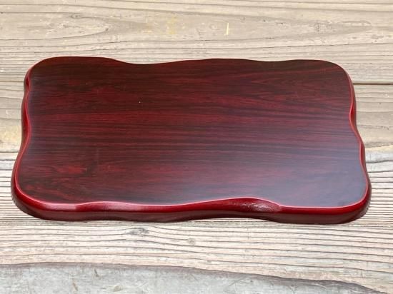 木製 花台(塗)敷板 35.5cm×21.5cm 中くらいサイズ 木製 花台(塗)敷板 35.5cm×21.5cm 中くらいサイズ