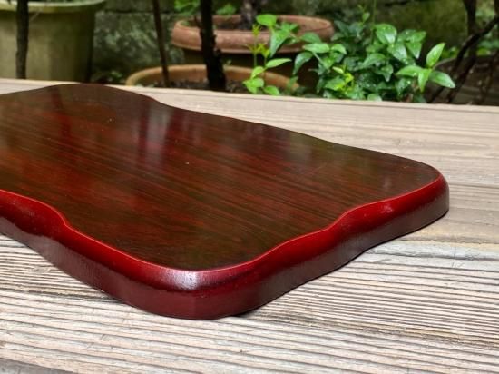 木製 花台(塗)敷板 35.5cm×21.5cm 中くらいサイズ 木製 花台(塗)敷板 35.5cm×21.5cm 中くらいサイズ