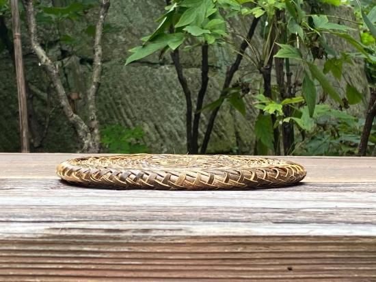 黒竹と藤づるで作った花台5つセット 黒竹と藤づるで作った花台5つセット