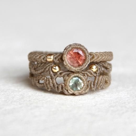 オレゴンサンストーン(13-14号)/リング - まほら mahola art&crystal