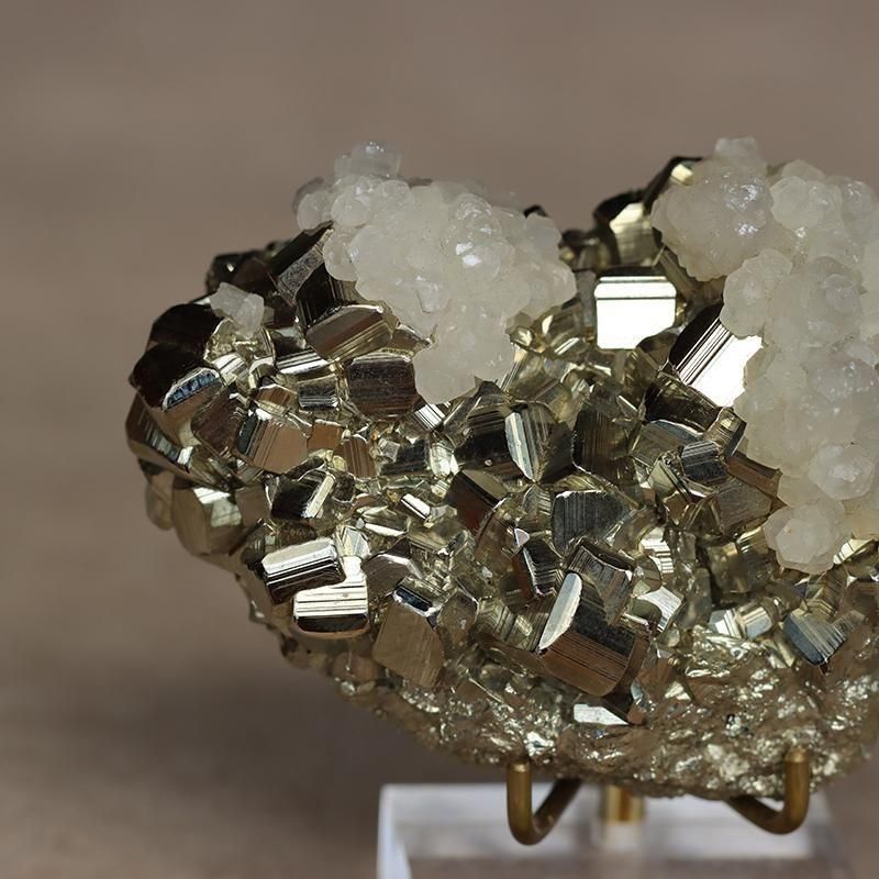 アイオライトハート♡トルマリン♡パイライト共生♡虹♡No.1078 01 Eclat Perle