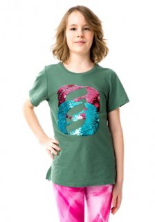 44.Twinkle Double Icon T-Shirt - green