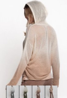T425.Deep Dyed Knitted Sweater 