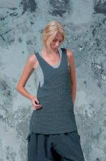 T507 Knitted Singlet Top