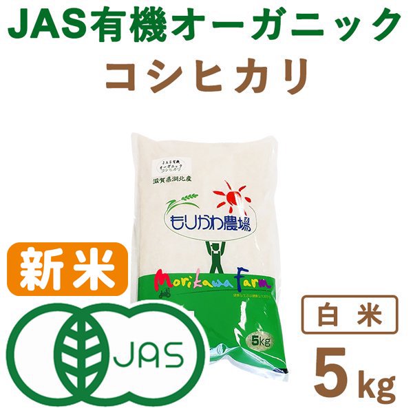 滋賀県産コシヒカリ5年産白米5kg - 米・雑穀・粉類