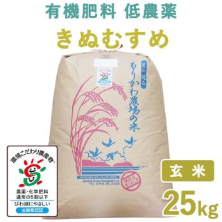 滋賀県産 きぬむすめ玄米25kg